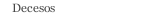 Decesos