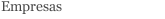 Empresas